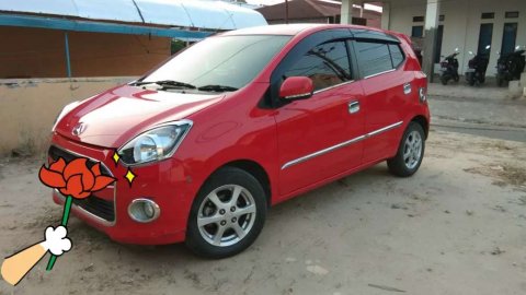 Jaul mobil Daihatsu Ayla X 2015 bekas di Kalimantan Timur